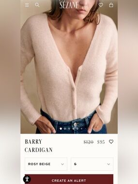 Sezane Barry cardigan